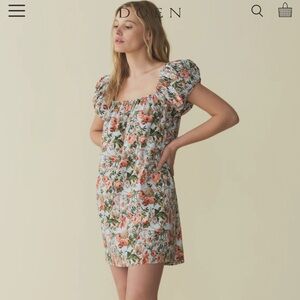 Brand new without tag Doen Julie Dress Small Calico Garden